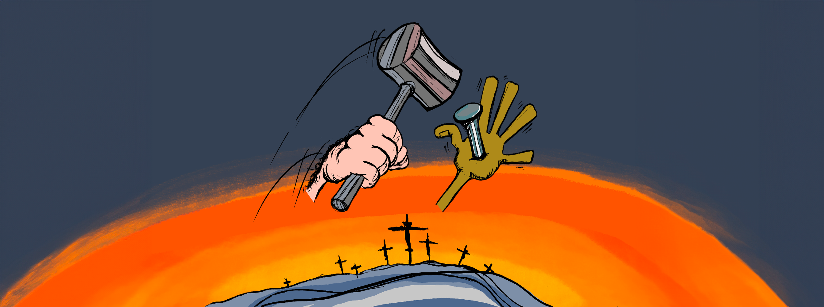 Gzuz and the Big Bang Theory - Gzuz gets nailed to the cross by the romans