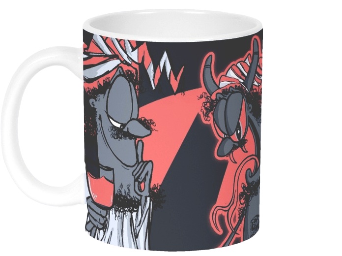 Philosophical Gzuz Mug. The Good. The Bad. The Gzuz.